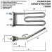 Нагреватель (ТЭН) для стиральной машины Beko, Bosch, Electrolux, Siemens, Whirpool 1950 Вт, L= 240 мм, с отверстием под датчик, прямой, с бортиком 481281729736, 3406149